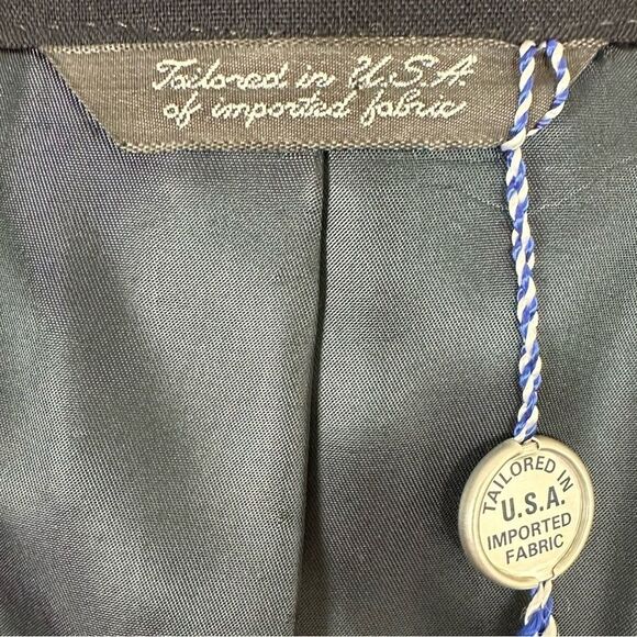 BURBERRYS’ Vintage Dead Stock Skirt Suit Size 14 - Picture 10 of 16